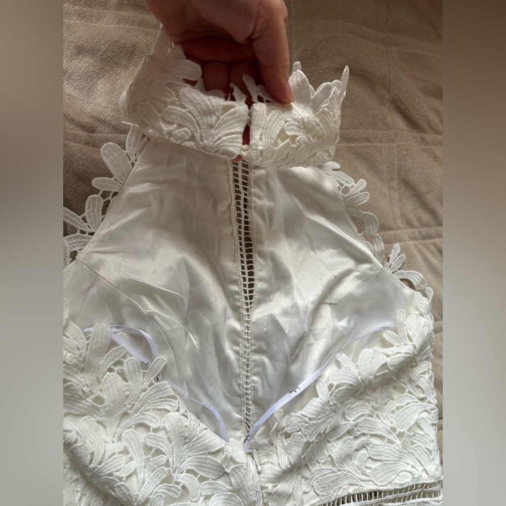 Lulus Divine Destiny White Lace Midi Dress - Picture 9 of 11